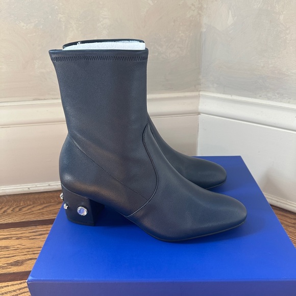 Stuart Weitzman Allshine 60 Bootie‎ Size 9 Nice Blue - Picture 7 of 12